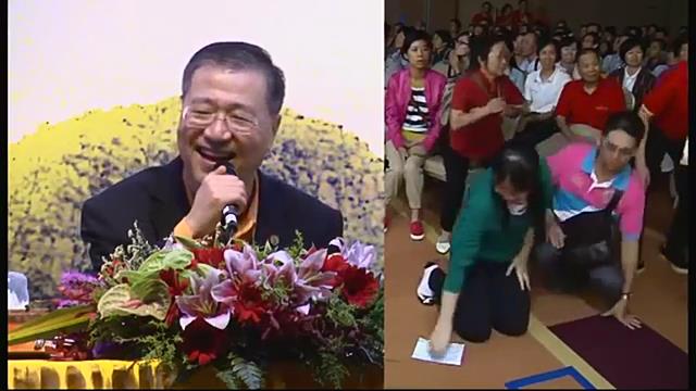 040 视频:三岁的小女孩不会翻身行走,师父指出女孩智商也有问题,并且看出她身上的两个要经者正是小女孩爷爷的两个太太,且是卷发。小女孩的母亲当场肯定师父所指准确无疑--201208 新加坡