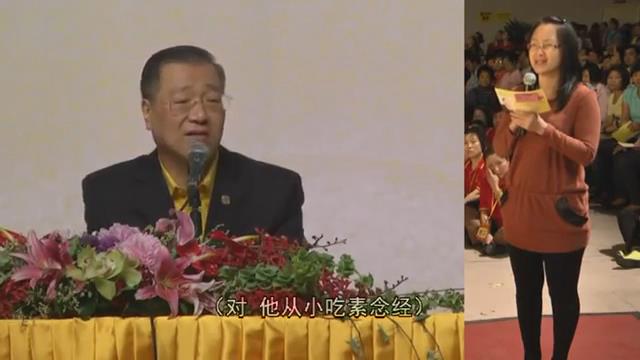 078 视频:三岁小孩吃素念经--201303 吉隆坡