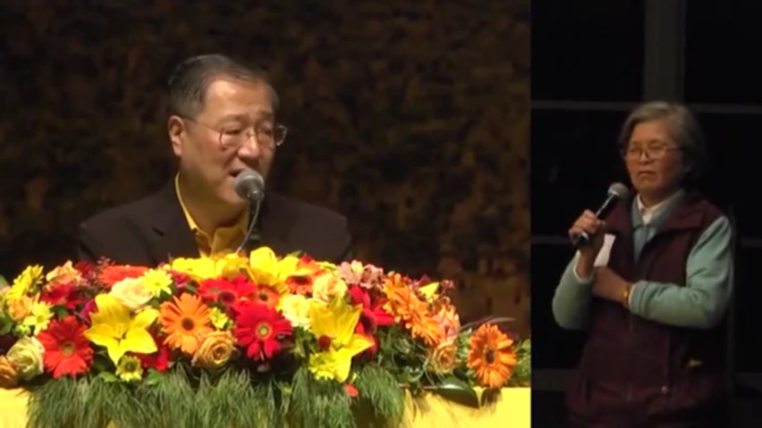 194 视频:打胎(双胞胎) 在肿瘤和背上 看佛台--20140427 新西兰奥克兰