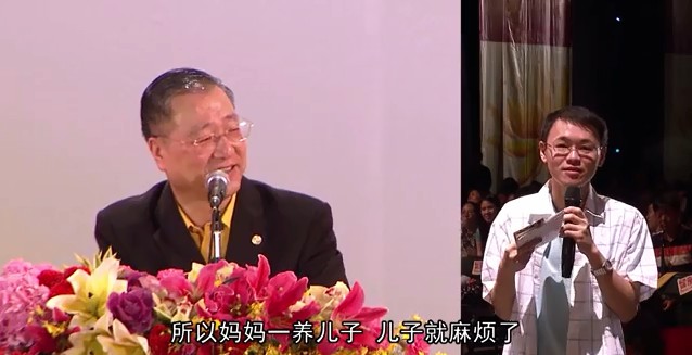 249  视频：前世是家族里的狗 师父当场治疗口吃--201409 台北