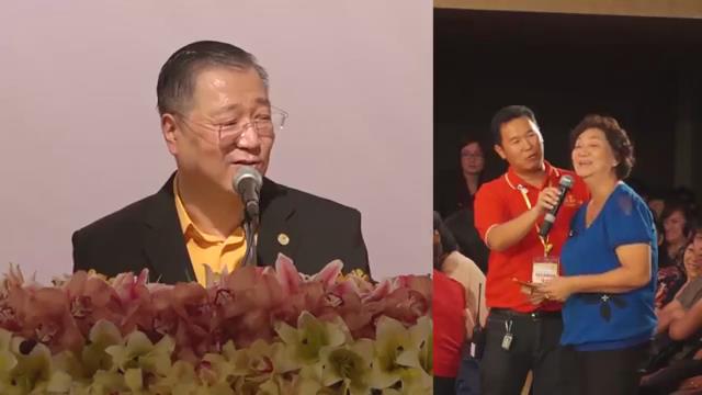 432 视频:师父现场加持女士颈椎 当场好转--20160217 巴淡岛