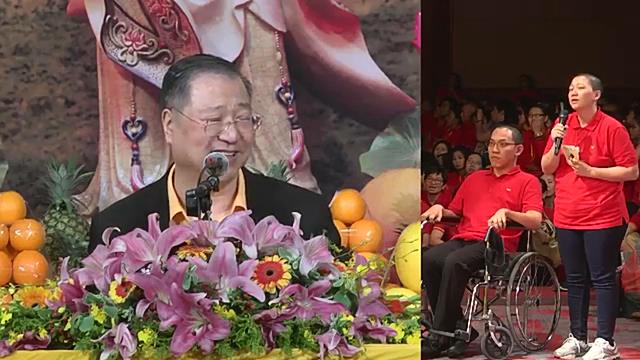 494 视频:男子因意外瘫痪 师父加持双脚抬动 震撼全场--20160812 槟城