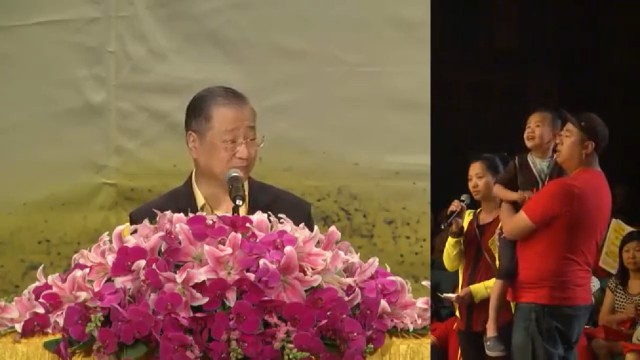 529 视频:小孩蹦跳不止不会说话 念经 戒杀吃素 喝大悲水 调节居家环境风水可化解--20160911 洛杉矶