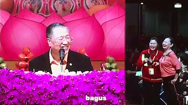 708 视频:出身大家闺秀,命中感情波折,心中抑郁;师父样样说中,却一开始都不承认!师父当场加持,居然结束时可以自己走出现场!--20180311印尼 雅加达