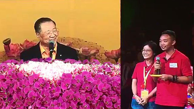 716 视频:看母亲身体,师父看出同修母亲关节不好,颈椎不好,经常胃痛,听众连声说对--20180519新加坡